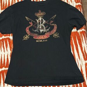 Polo by Ralph Lauren Black Short Sleeve Tee